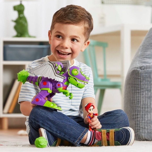 Marvel Spidey and His Amazing Friends Dino-Webs Goblinsaurus Mech Pack. - Picture 4 of 9